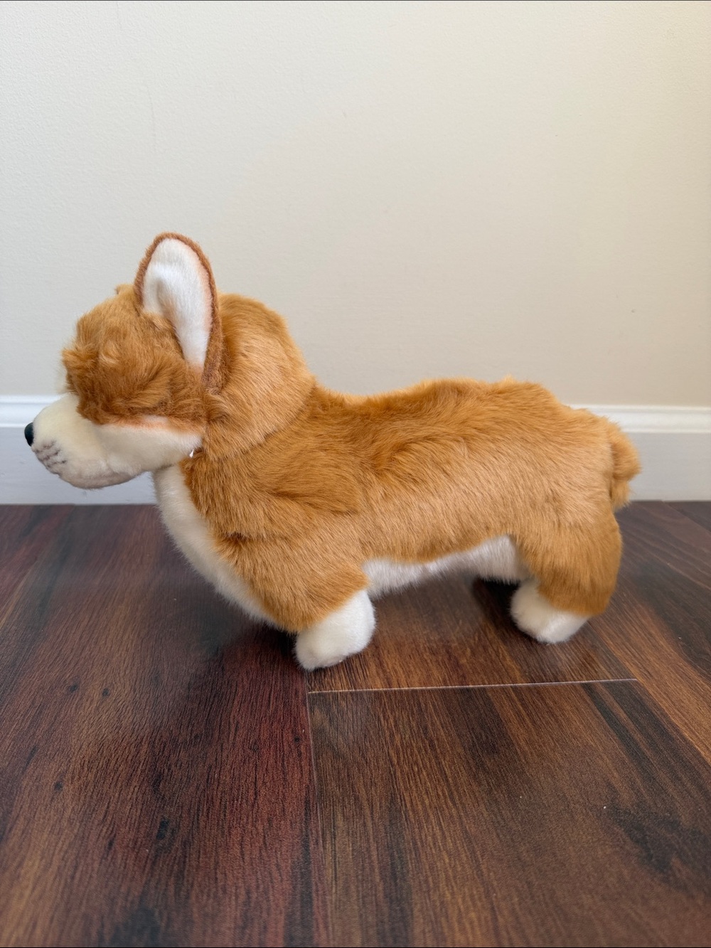 Bearington Collection Queenie Corgi Standing Plush
